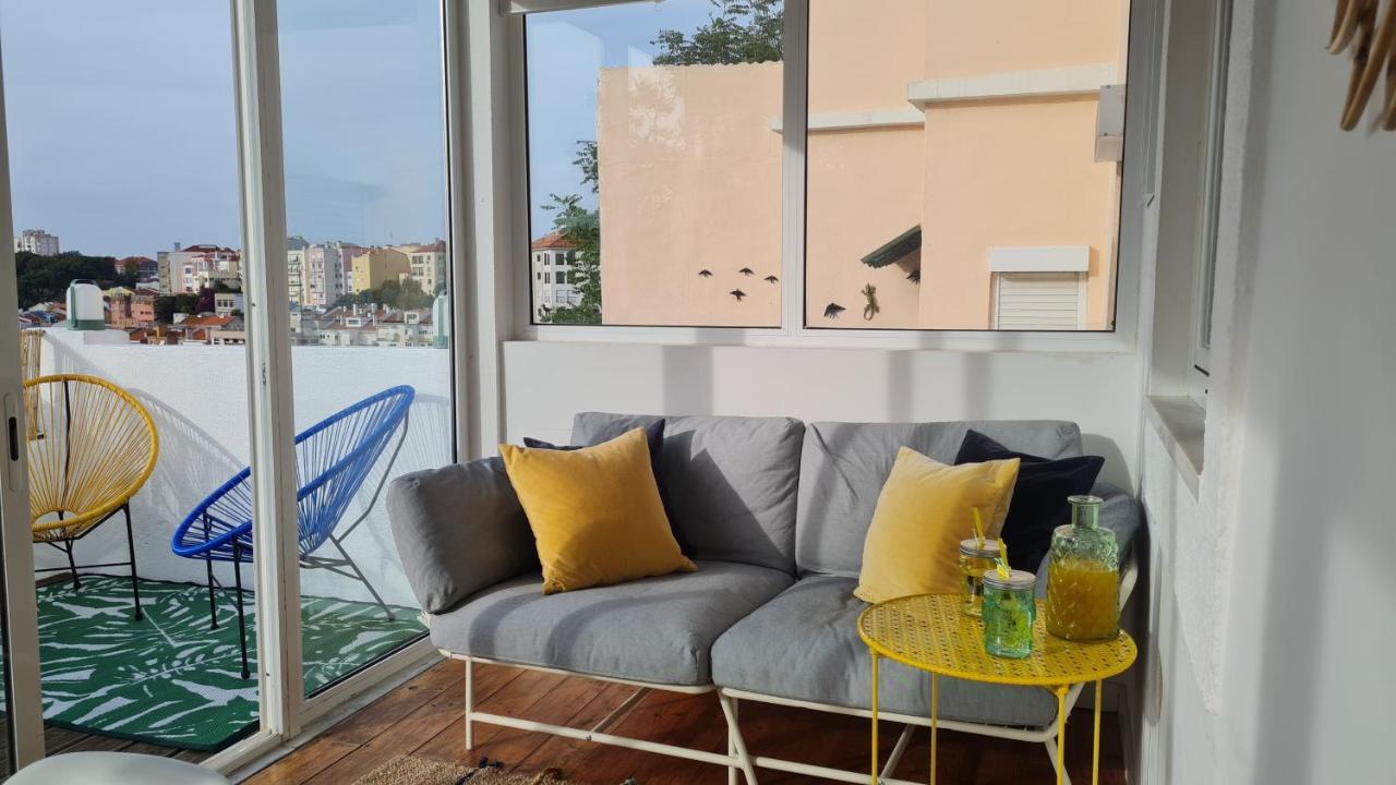 Happy Stay Lisbon - Suite With A View, Private Terrace & Ac Exterior foto