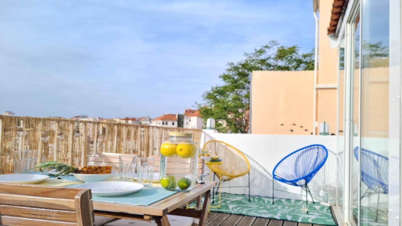Happy Stay Lisbon - Suite With A View, Private Terrace & Ac Exterior foto